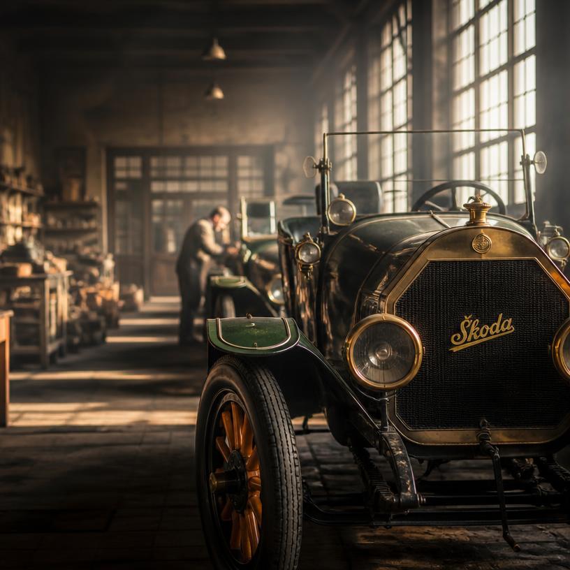 Pohledem do historie automobilky Škoda