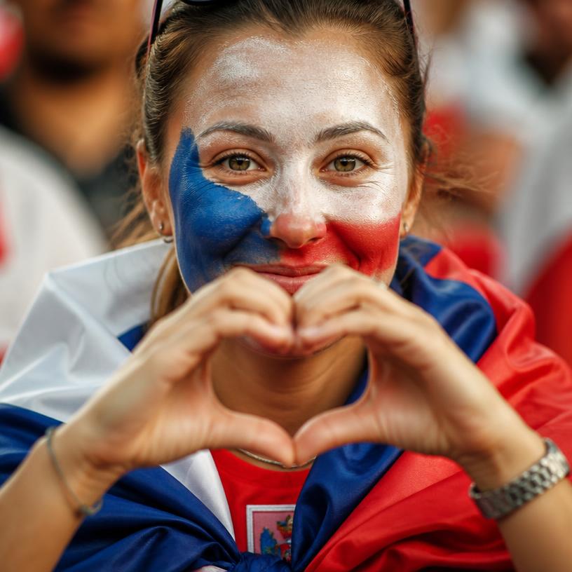 Srdce českých fanoušků