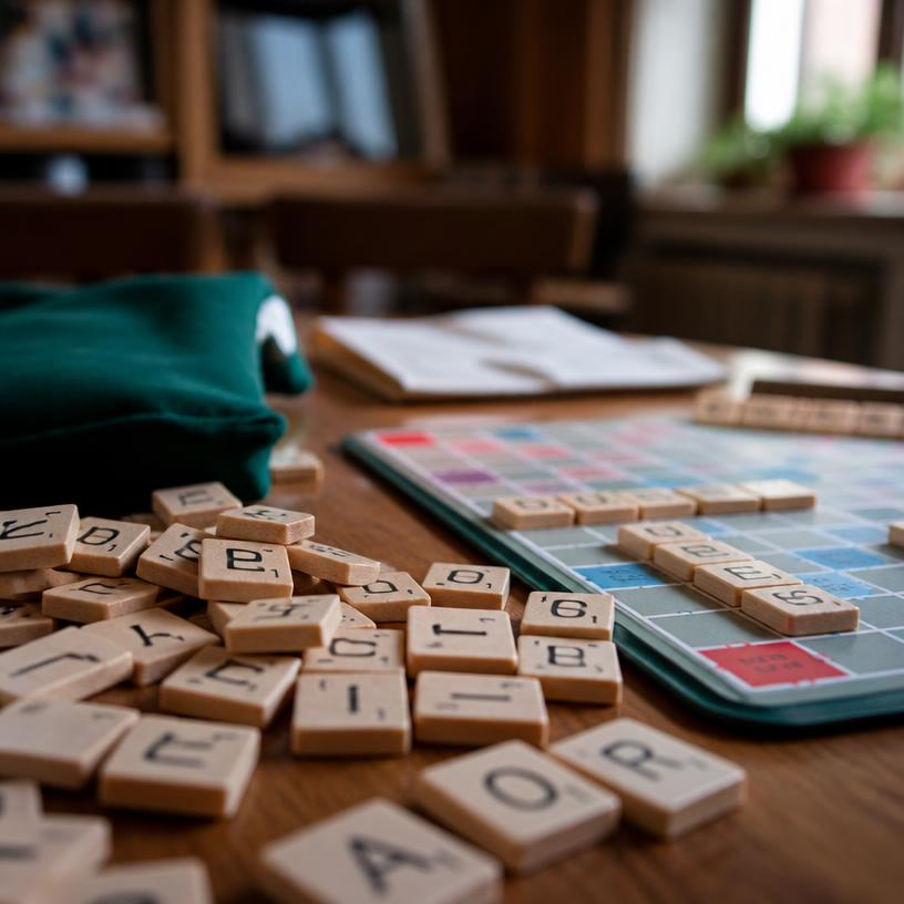 Tajné symboly hry Scrabble
