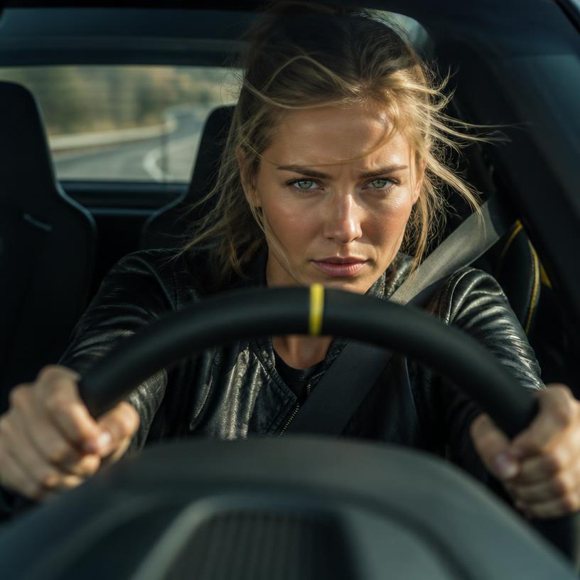 Odvaha za volantem: Test silných strojů