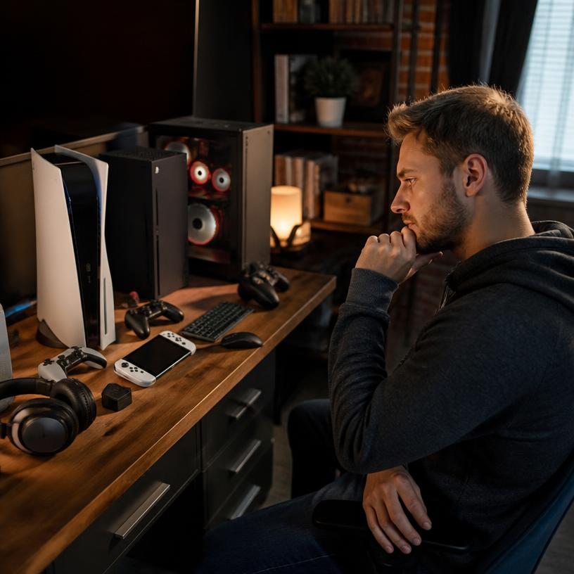 Jak vybrat herní hardware: rozhodování mezi konzolí, počítačem a příslušenstvím