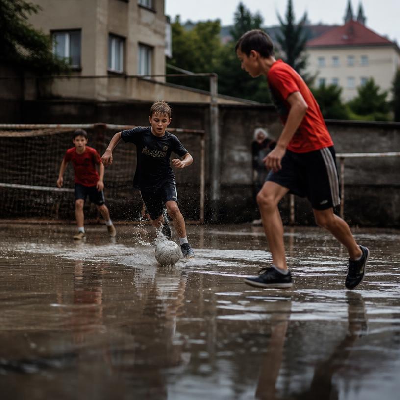 Když se beton míchal s radostí z gólu