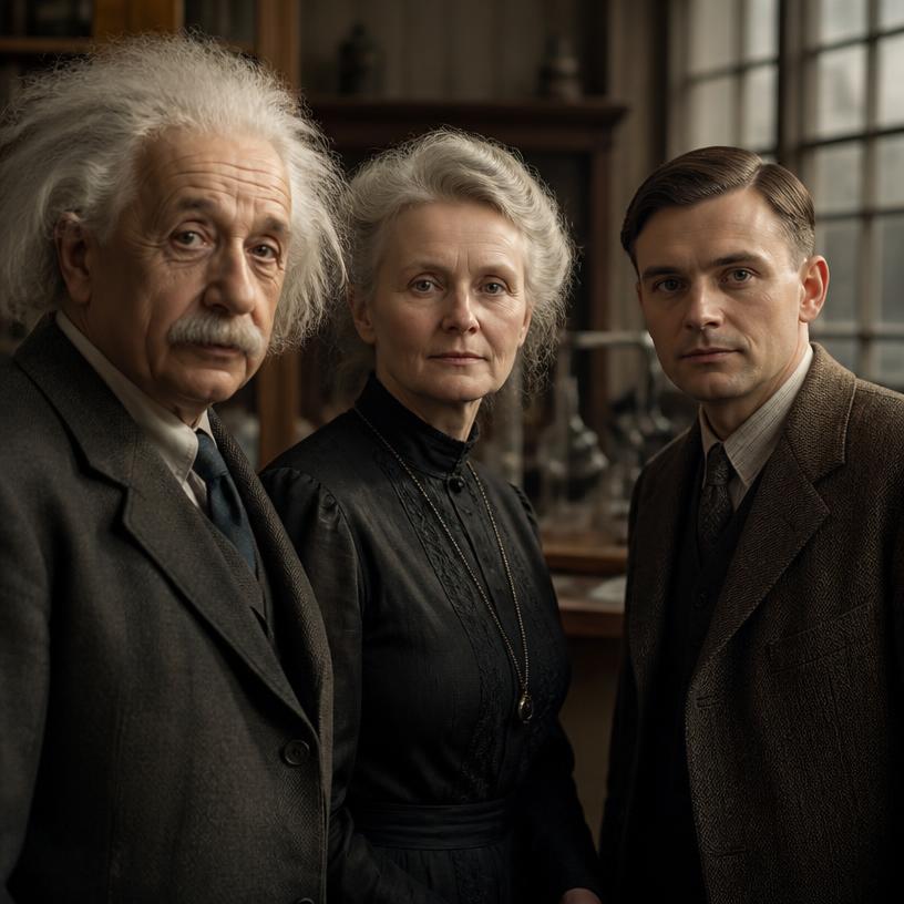Einstein, Curie, Turing: poznáte je?
