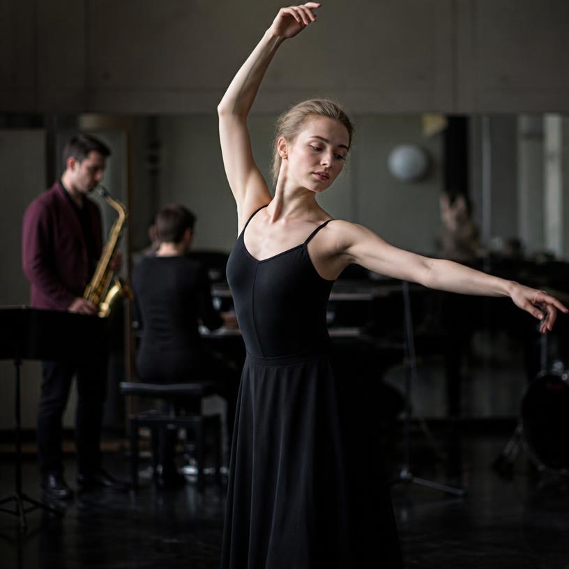 Baletní elegance a ostrý groove: zkouška z hudby a tance