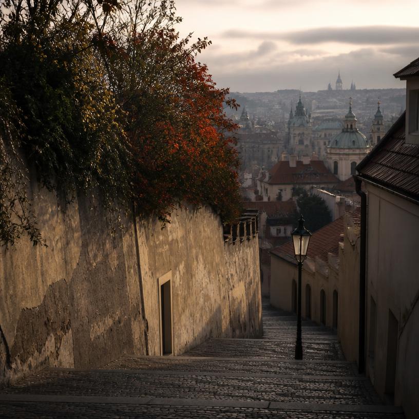Praha, kterou míjejí i místní