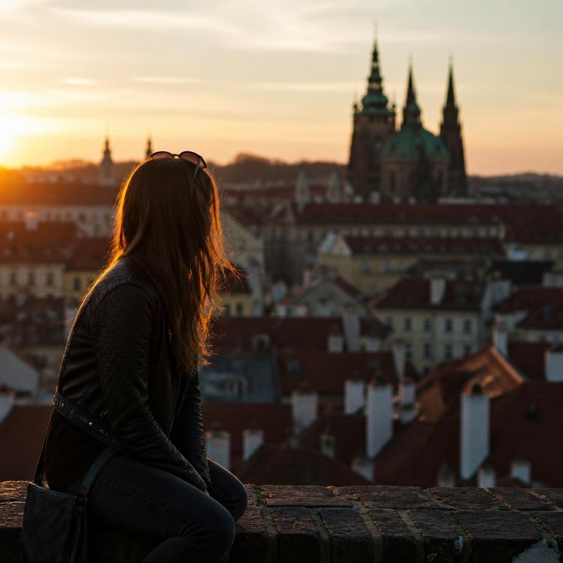 Praha, co tě jednou pustí, a pak si tě zase najde